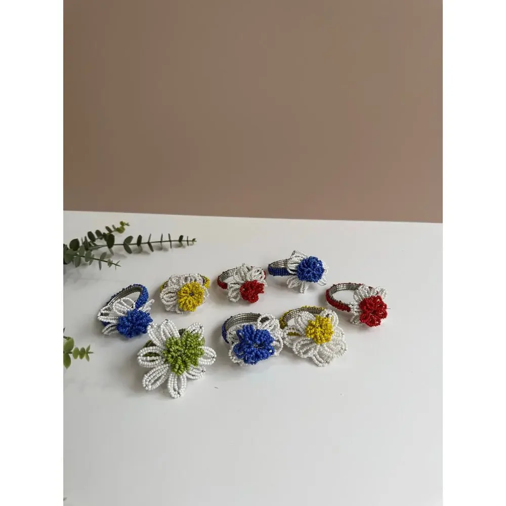Vintage set beaded